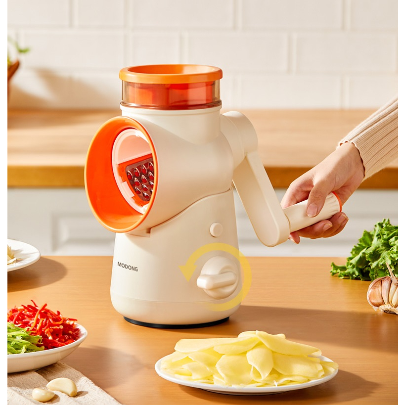 Máy cắt lát cắt sợi rau củ quả đa năng, MoDong chính hãng cắt raucủ an toàn nhanh chóng tiện lợi sal