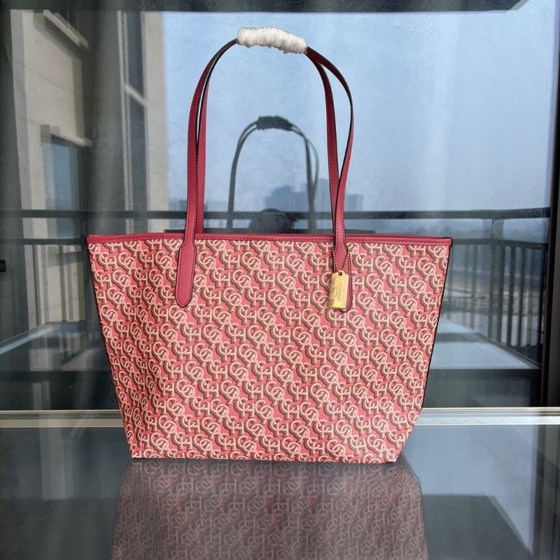 TÚI COACH City Tote With Coach Monogram Print