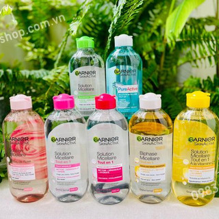 Nuớc Tẩy Trang Micellar Cleansing Water Garnier Pháp