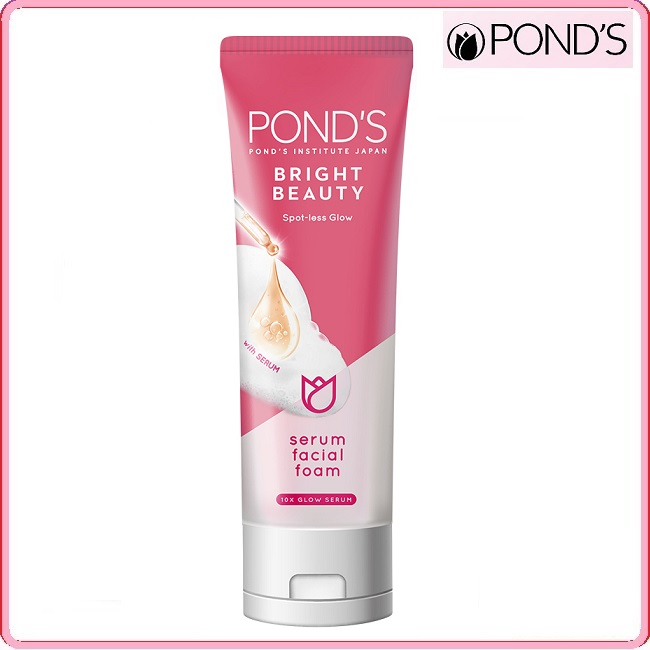 Bộ Pond's Trắng Hồng Rạng Rỡ (Sữa Rửa Mặt, Kem Dưỡng Ngày Và Đêm 50G, Nước Hoa Hồng)