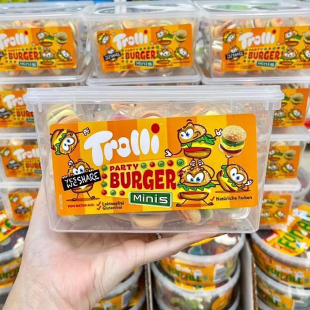 Kẹo dẻo Trolli mini Burger
