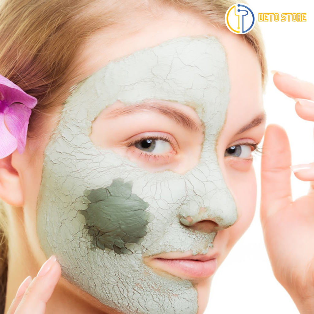 Khoáng Sét Bentonite Clay Viet Healthy Thải Kim Loại Nặng, Làm Mặt Nạ Đất Sét Sáng Da Sạch Mụn, Làm Sạch Tiêu Hóa