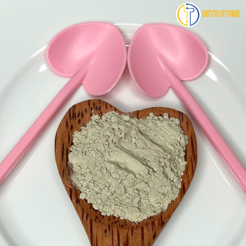 Khoáng Sét Bentonite Clay Viet Healthy Thải Kim Loại Nặng, Làm Mặt Nạ Đất Sét Sáng Da Sạch Mụn, Làm Sạch Tiêu Hóa