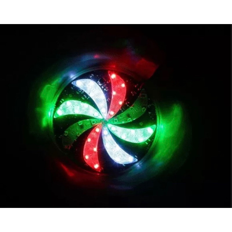 Đèn led chong chóng xoay 7 màu