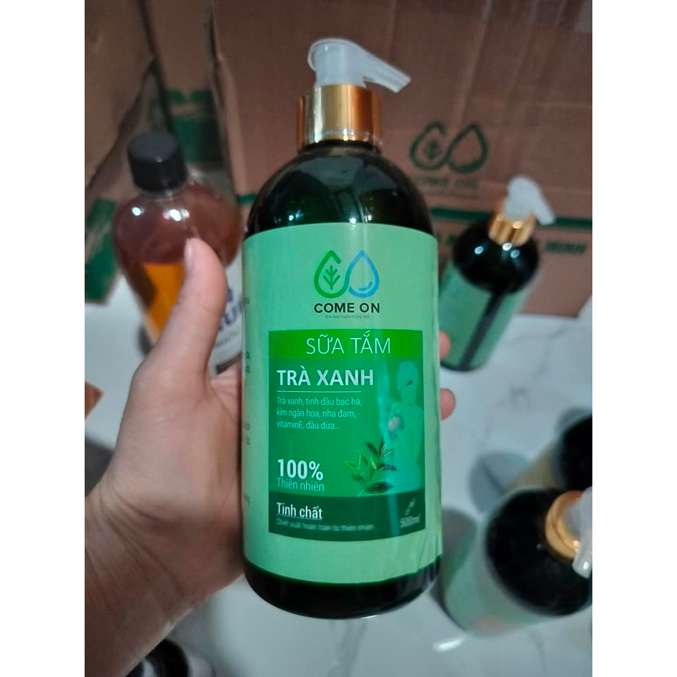 SỮA TẮM HỮU CƠ COME ON  TƯƠI MÁT, SẢNG KHOÁI, GIẢM NGỨA