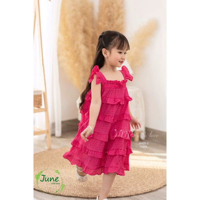 đầm be gai dây nhúng 5 tầng size 12-38kg