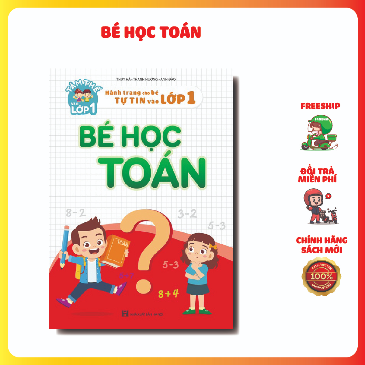 Sách - Bé học toán (Hành trang cho bé tự tin vào lớp 1)
