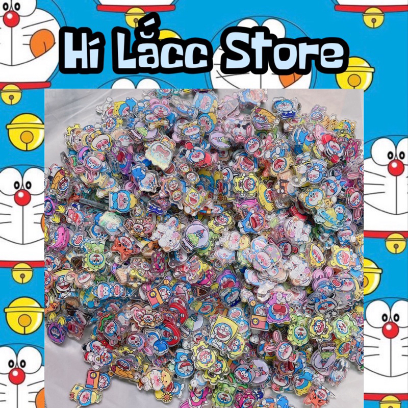 [SẴN] Combo 30 charm, stick doremon doraemon