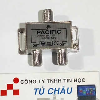 Bộ chia Tivi, cáp truyền hình (PACIFIC): 1 ra 2 / 1 ra 3 / 1 ra 4