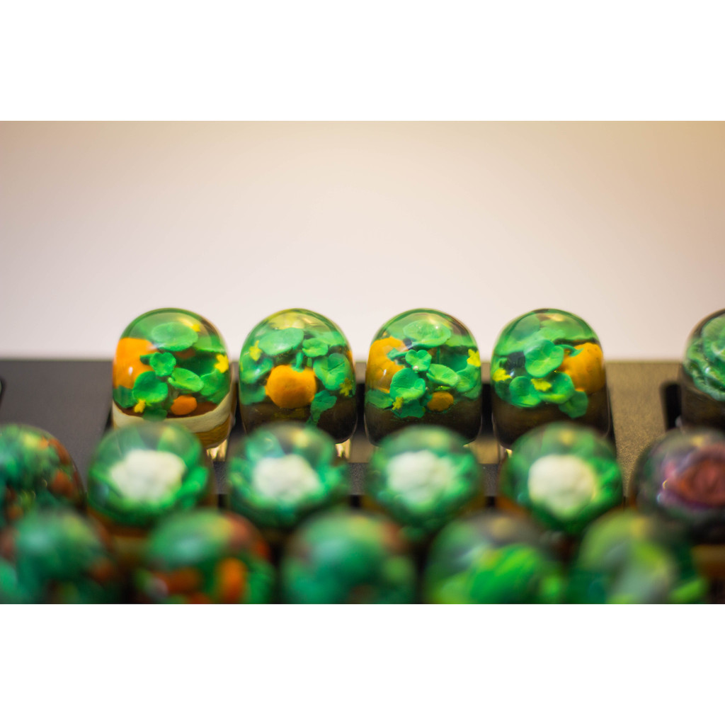 Keycap Artisan - Nút bàn phím cơ nông trại vui vẻ