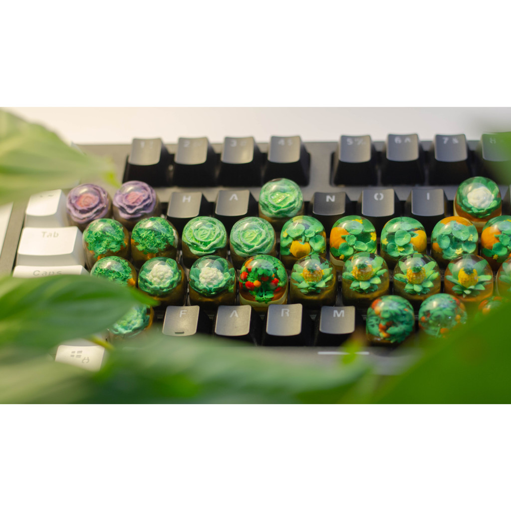 Keycap Artisan - Nút bàn phím cơ nông trại vui vẻ