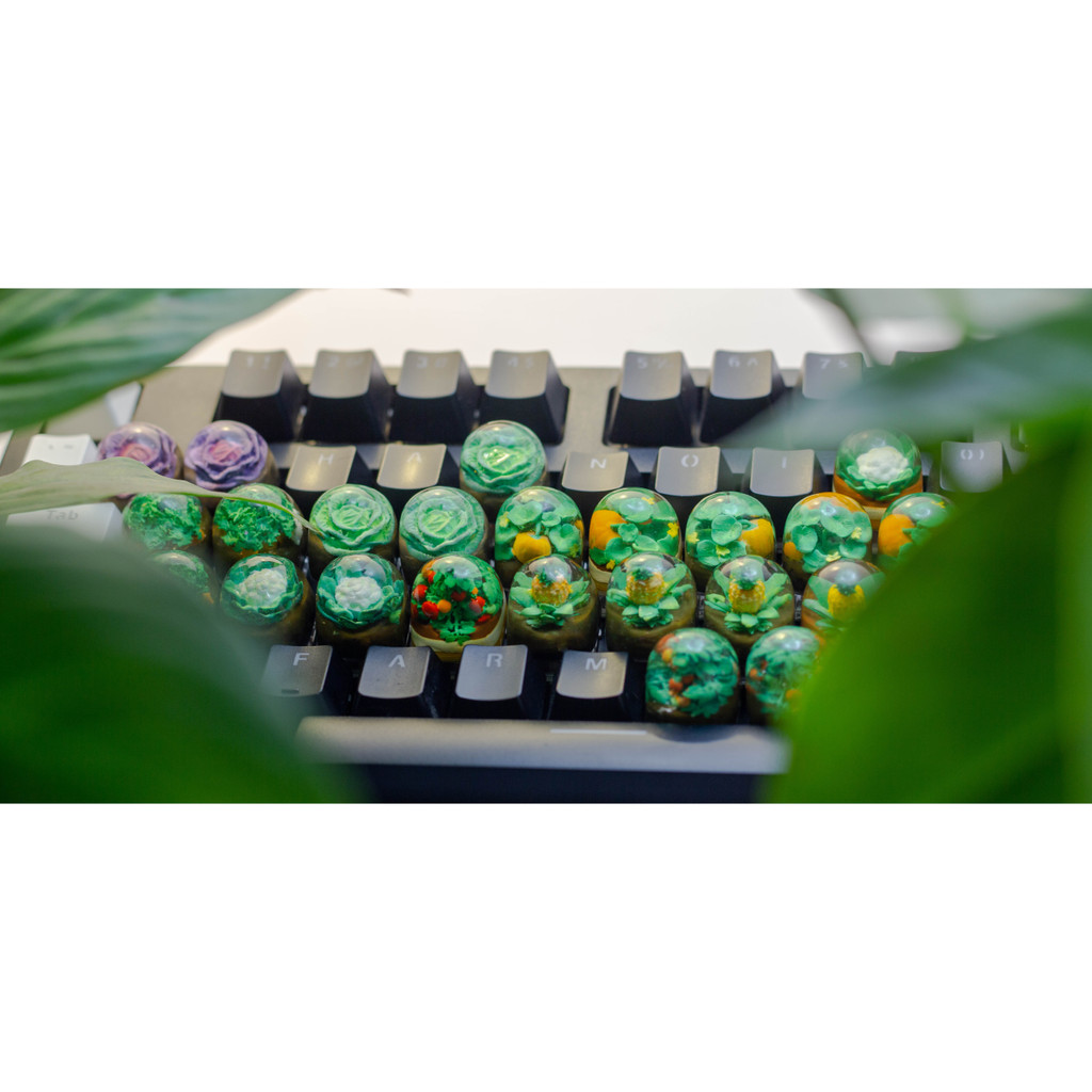 Keycap Artisan - Nút bàn phím cơ nông trại vui vẻ