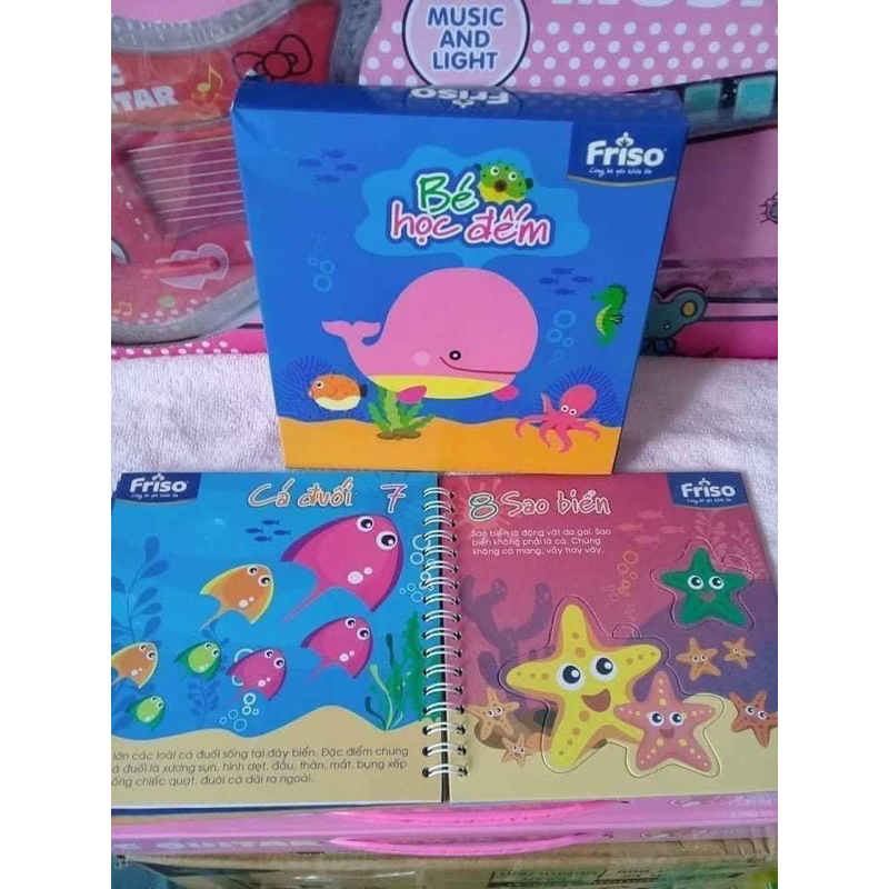 Tập đếm cho bé quà tặng Friso