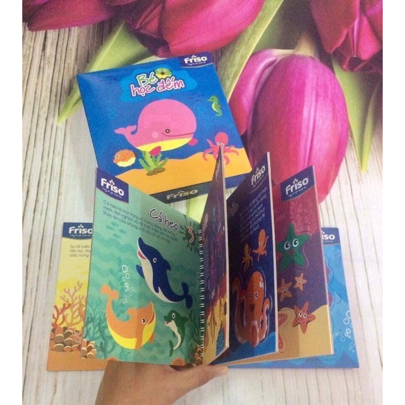 Tập đếm cho bé quà tặng Friso