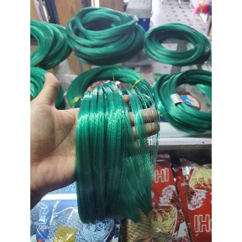 1 lạng dây cước Thái Lan màu xanh lá cây