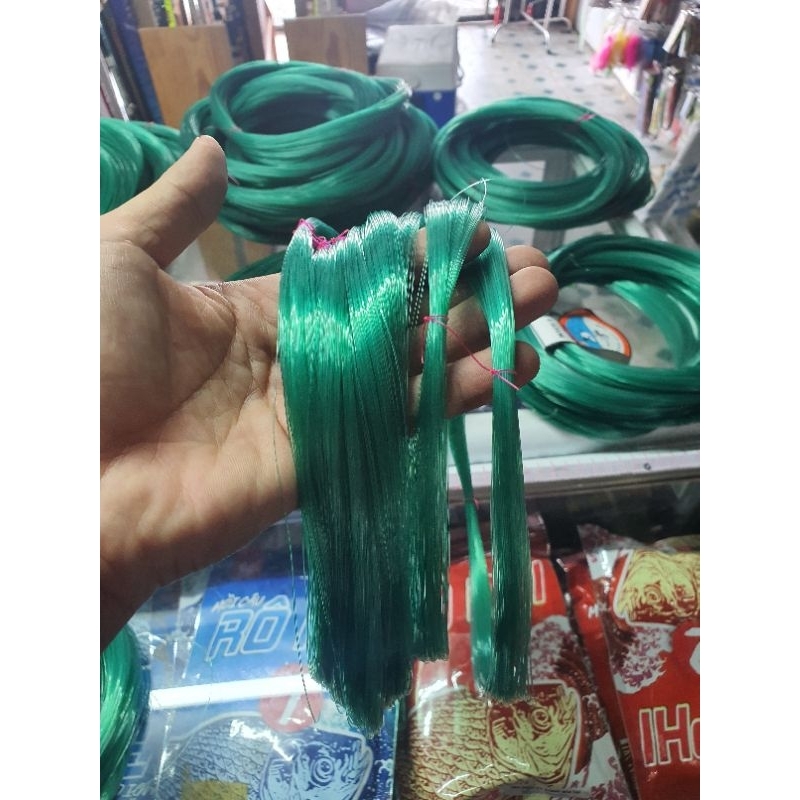 1 lạng dây cước Thái Lan màu xanh lá cây