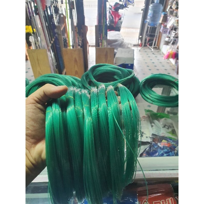 1 lạng dây cước Thái Lan màu xanh lá cây