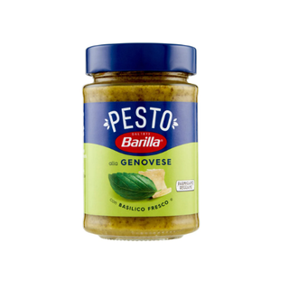 Sốt Pasta Pesto Basil & Rau Xà Lách Roquette hiệu Barilla chai 190mL(label mới)
