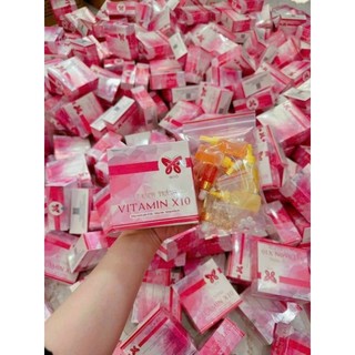 Set kích trắng khử thâm vitamin x10