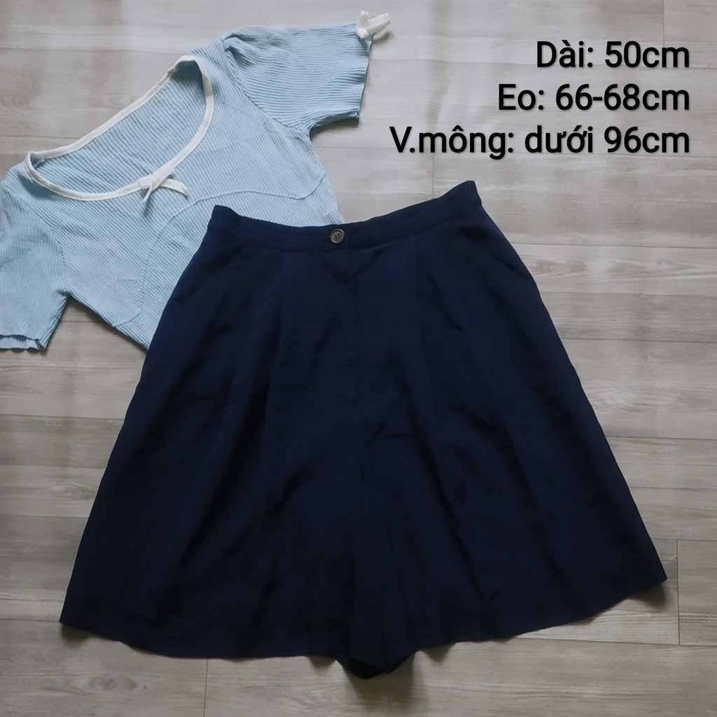|2hand| P2 - Quần short - quần ống rộng nhật hoạ tiết caro