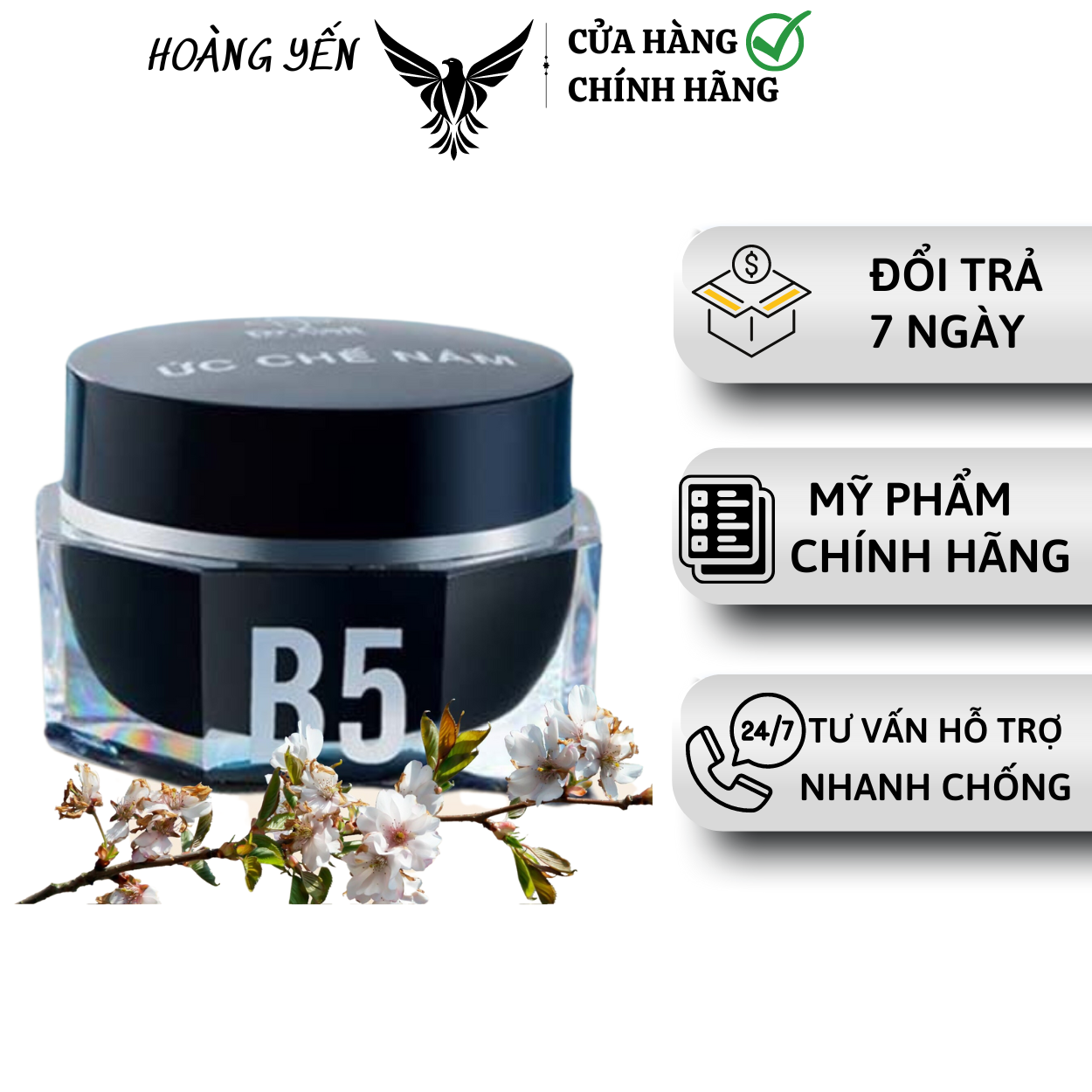 Kem Ngăn Ngừa Nám B5 (HÀNG CHÍNH HÃNG)- Kem Chống Nám Phục Hồi Tái Tạo Da - Kem Ngăn Ngừa nám Chính Hãng 30g