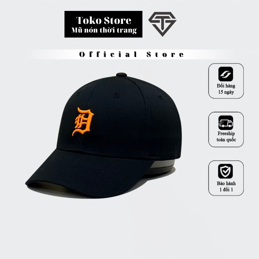 Mũ lưỡi trai Màu than MLB thêu logo chữ B siêu HOT,nón kết lưỡi trai phong cách Hàn quốc logo chữ B,hàng xuất dư.