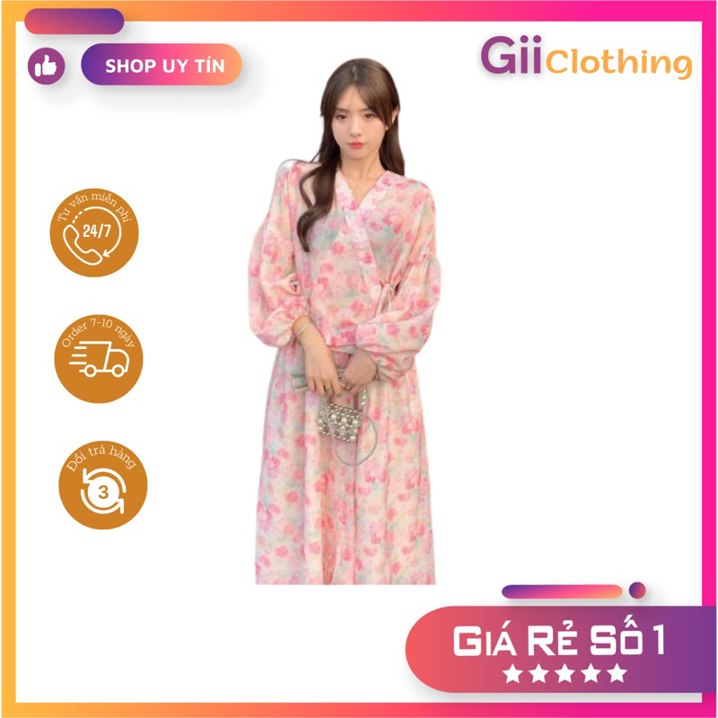 [ORDER] Set váy tiểu thư hồng (có video)