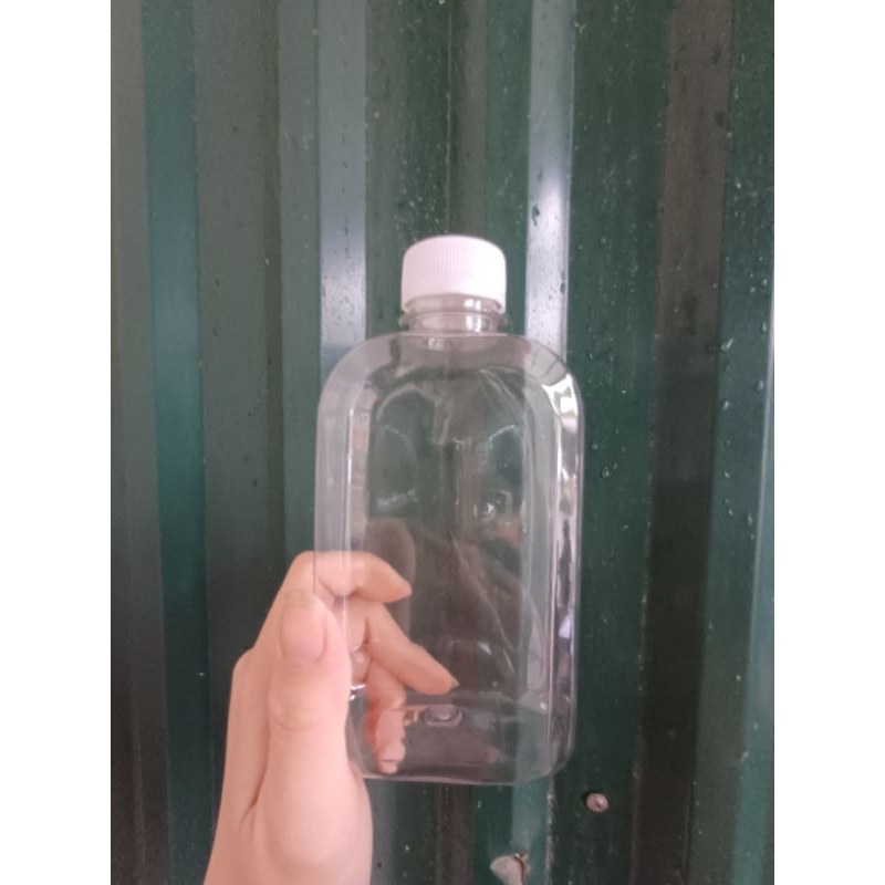 Chai Nhựa Dẹp Vai Ngang 8 Cạnh Đựng Trà Sữa | BigBuy360 - bigbuy360.vn