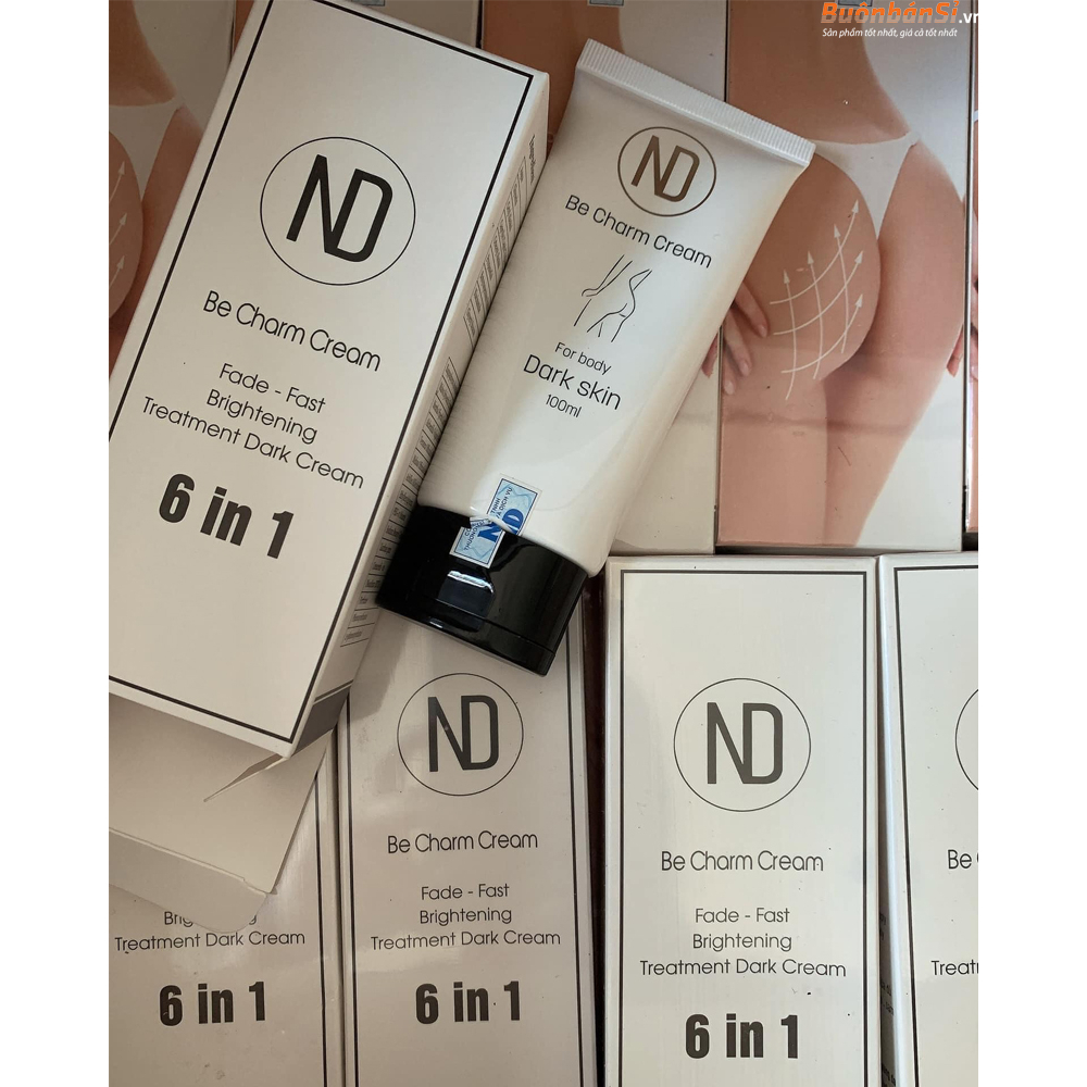 Măng tây baby - Kem bôi mờ thâm -Be Charm Cream 6in1 kem làm mờ thâm vòng 3 nách, bẹn, khuỷu tay, đầu gối, nhũ hoa