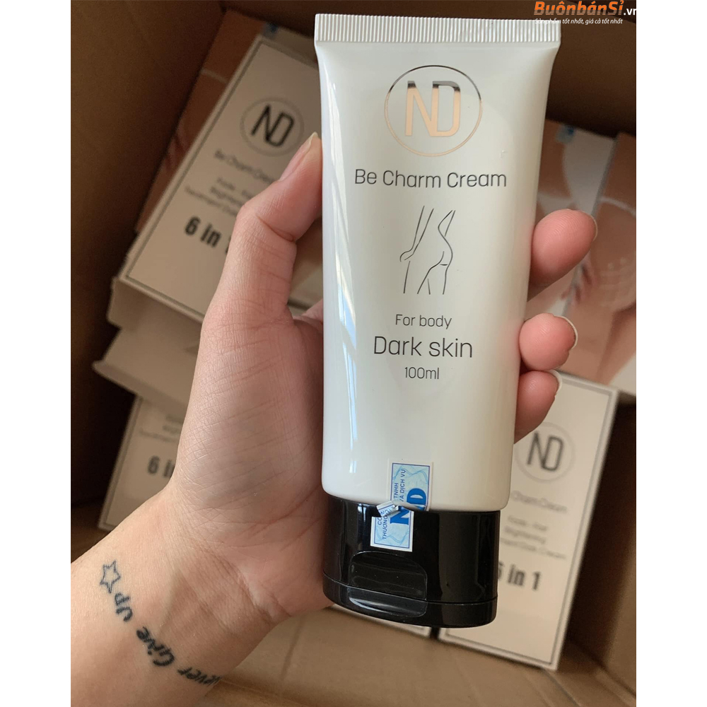 Măng tây baby - Kem bôi mờ thâm -Be Charm Cream 6in1 kem làm mờ thâm vòng 3 nách, bẹn, khuỷu tay, đầu gối, nhũ hoa