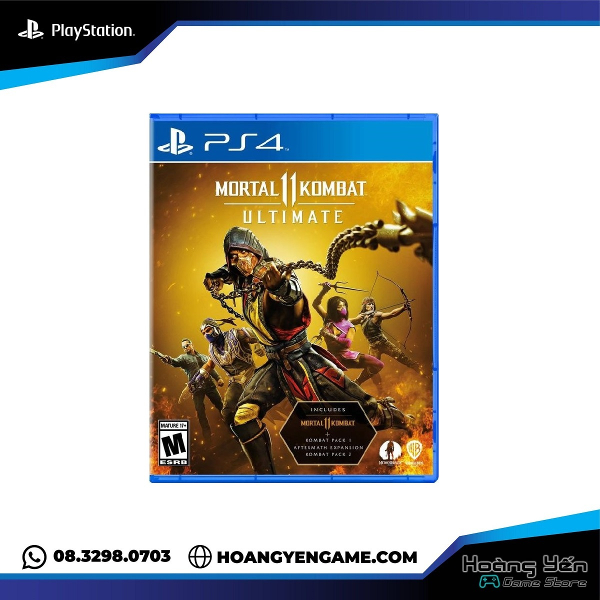 Đĩa game PS4 Mortal Kombat 11 Ultimate
