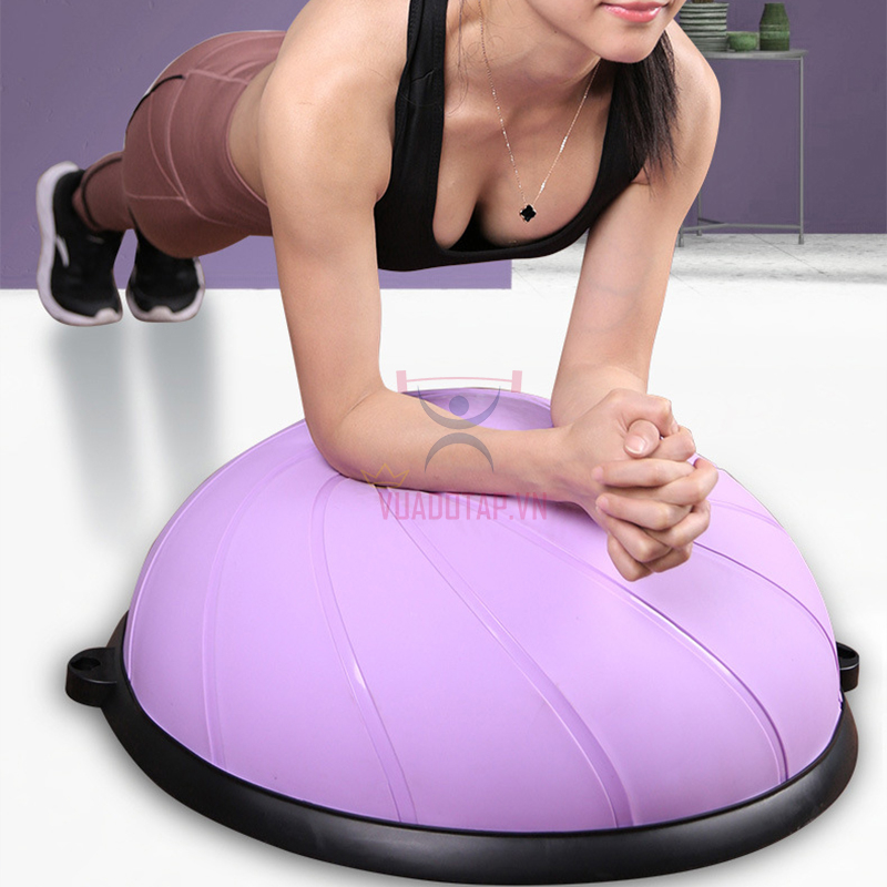 Bóng Tập Cân Bằng Bosu Tập Gym, Yoga Cao Cấp