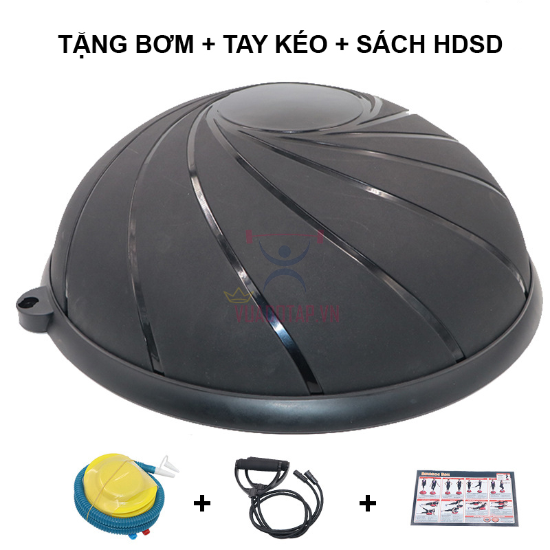 Bóng Tập Cân Bằng Bosu Tập Gym, Yoga Cao Cấp