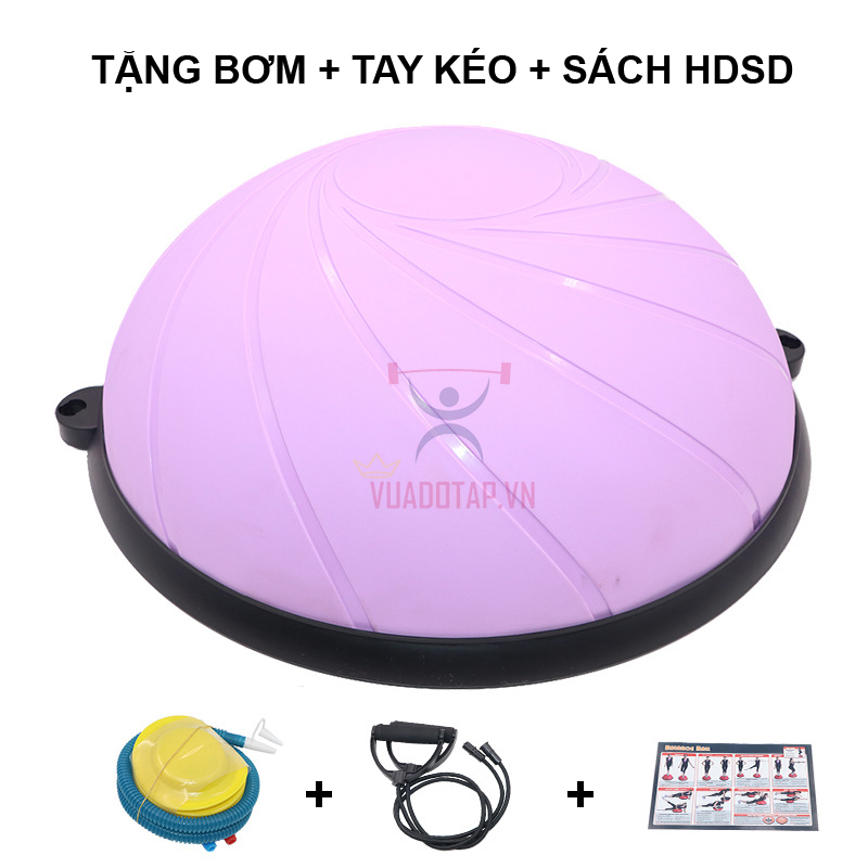 Bóng Tập Cân Bằng Bosu Tập Gym, Yoga Cao Cấp