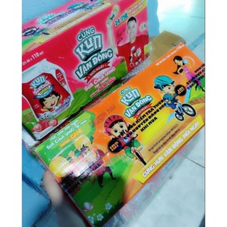 Thùng 24 túi sữa chua KUN (110ml/túi)