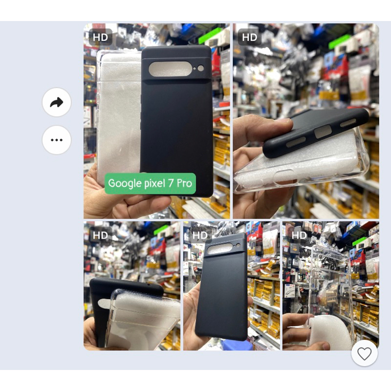 Ốp lưng dẻo Google Pixel 7 ,Pixel 7 pro trong suốt ,dẻo đen