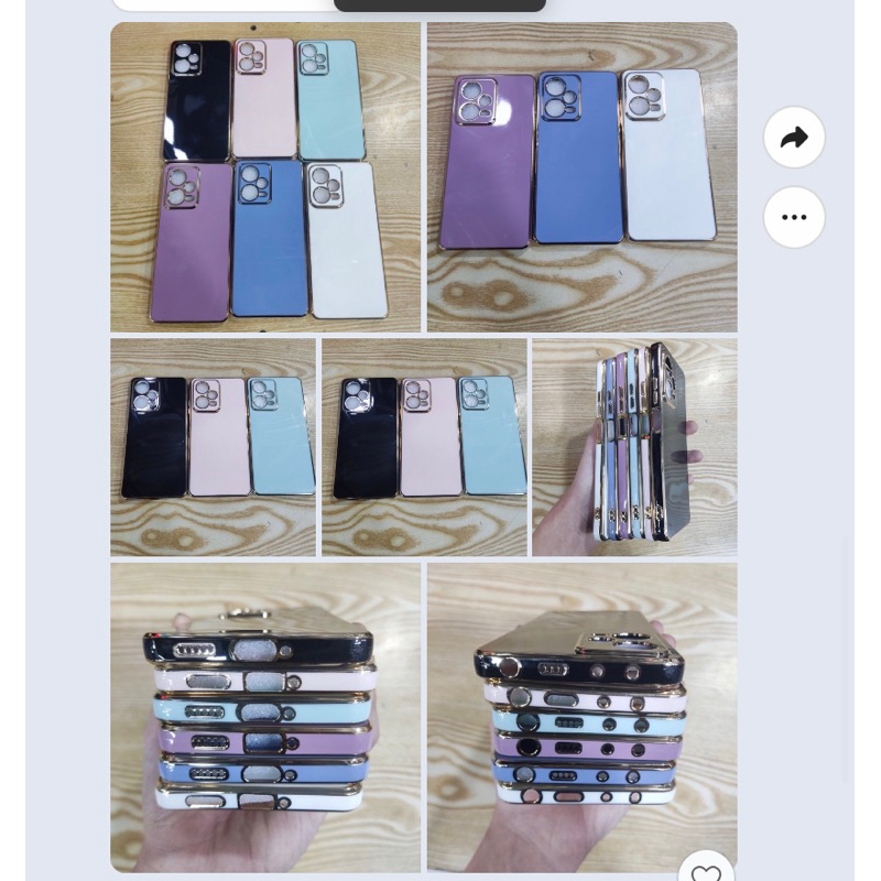 Ốp lưng dẻo Redmi note 12 pro , note 12 5G xi bóng