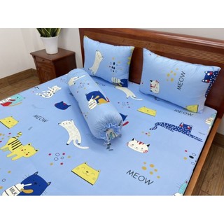 Bộ drap 4 món thun lạnh Hàn quốc mẫu mới nhất