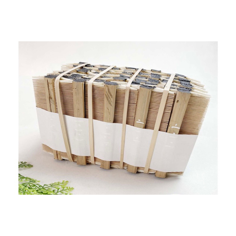 Lược bí chải chí , lược dày - Mẫu tre gỗ