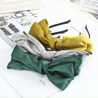 Cài tóc nơ lụa to