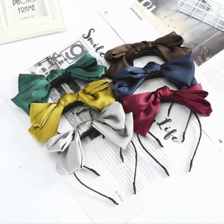 Cài tóc nơ lụa to