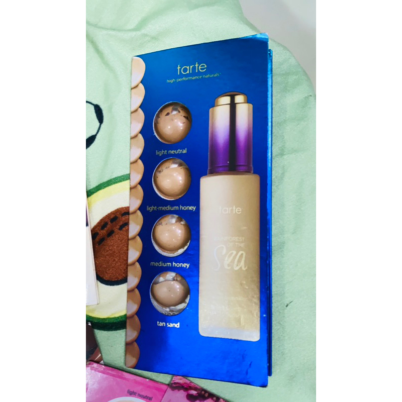Mẫu thử 7 mónkem nền, ms hồng tarte