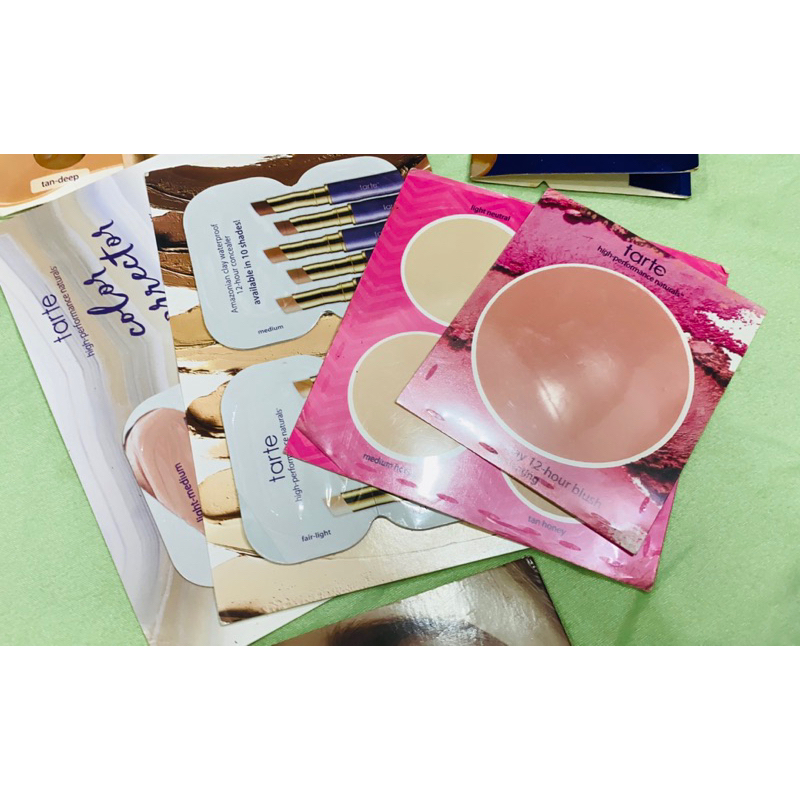 Mẫu thử 7 mónkem nền, ms hồng tarte