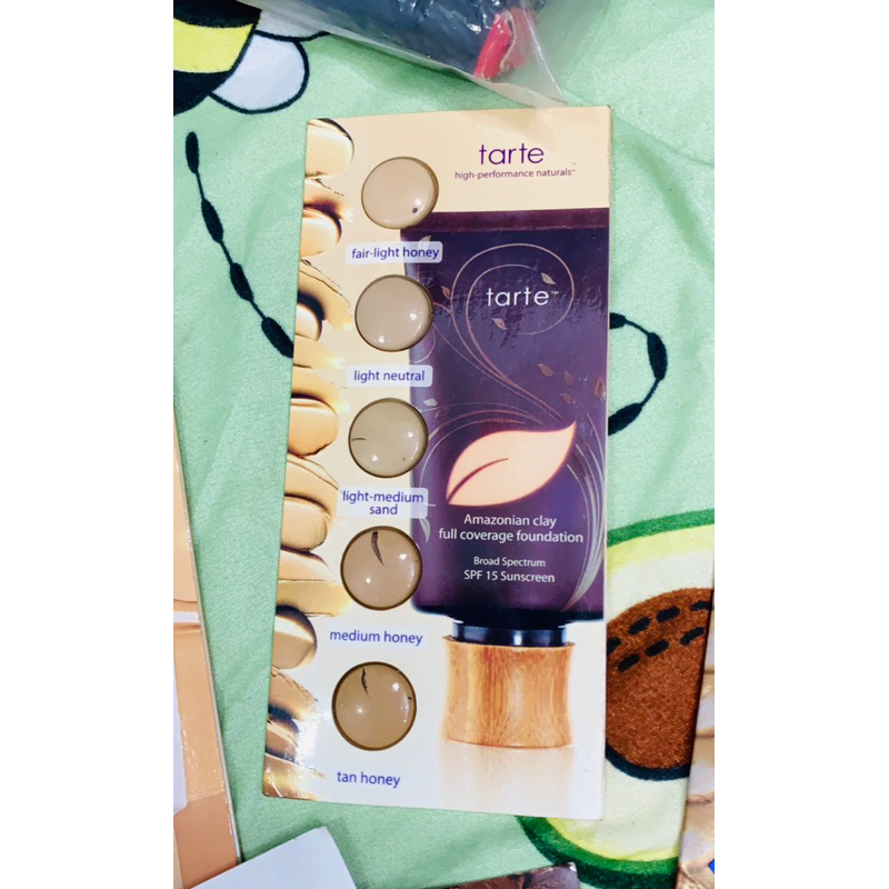 Mẫu thử 7 mónkem nền, ms hồng tarte