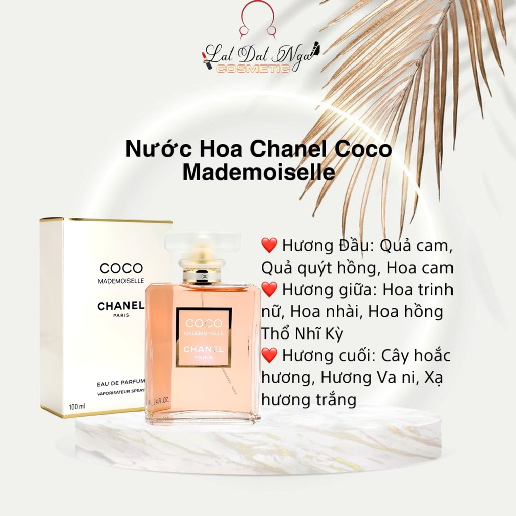 Nước hoa C.h.a.n.e.l Coco Mademoiselle edp 100ml ( Sản Phẩm Chính Hãng )