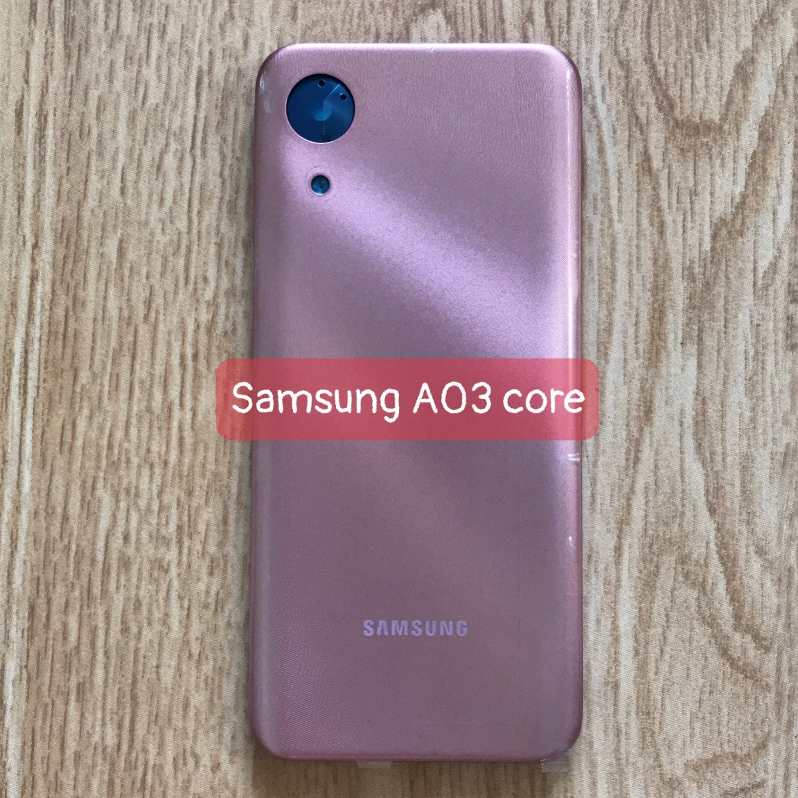 Bộ xương vỏ samsung A03 core zin ( bộ gồm nắp lưng, xương máy,phím bấm)