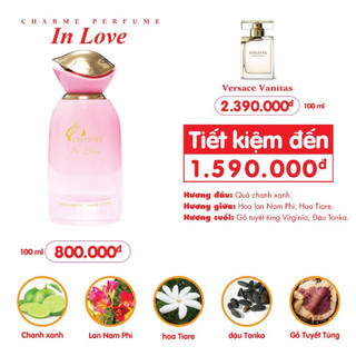 Nước hoa nữ Charme In Love 100ml
