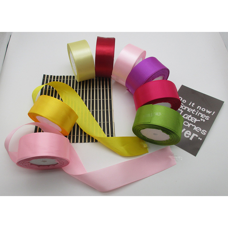 1m ruy băng lụa bản 4cm , phụ kiện hoa, gói quà, làm nơ trang trí, nơ buộc tóc