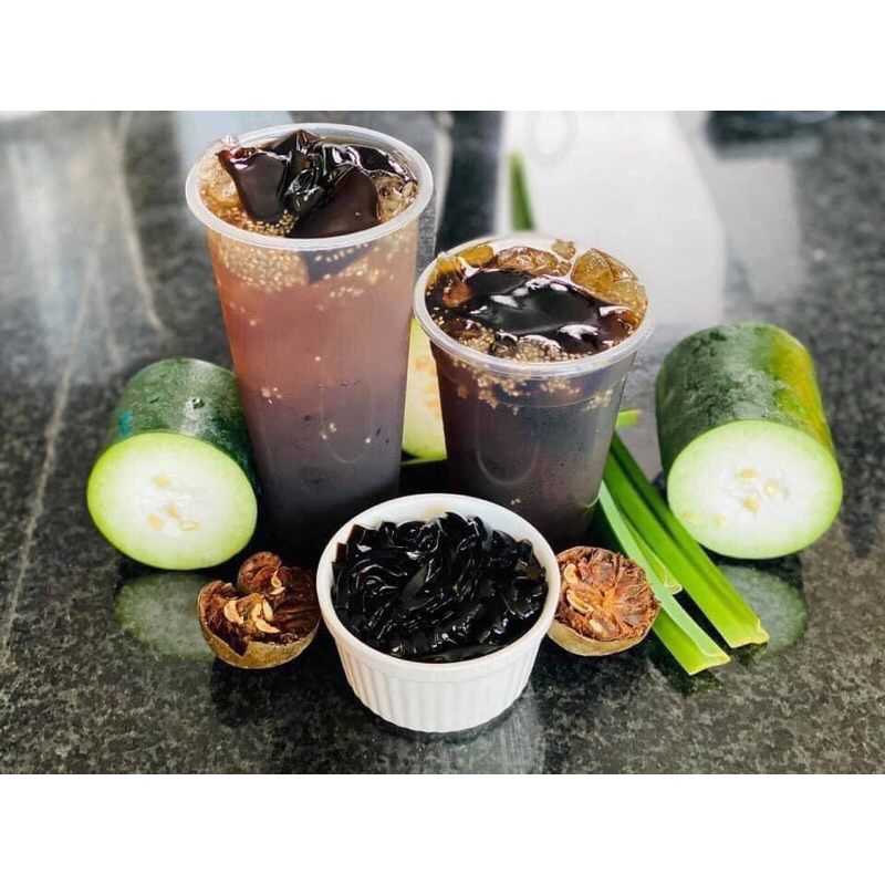 Set Tự Nấu Trà Bí Đao Sương Sáo Hạt Chia Keto/Ăn Kiêng