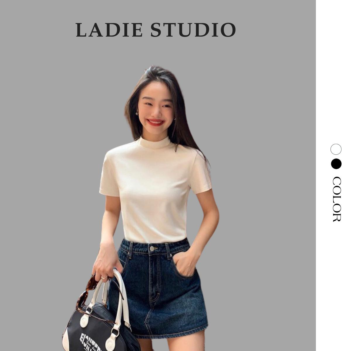 Áo thun ngắn tay cổ trụ - AO23